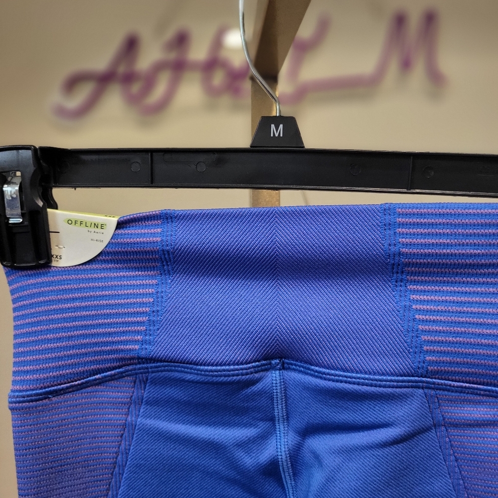 Aerie Offline Periwinkle Leggings